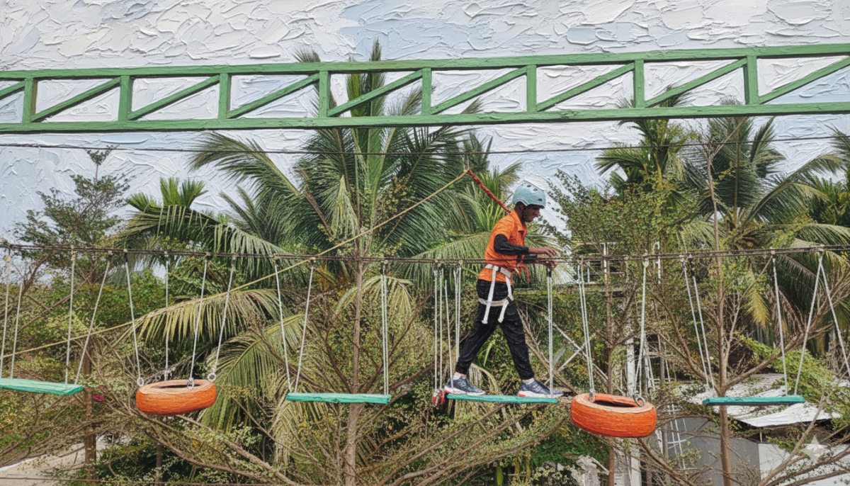 Quake Walk Fun Resort Activities Near Bangalore | Games, Rain Dance & More – RR ...